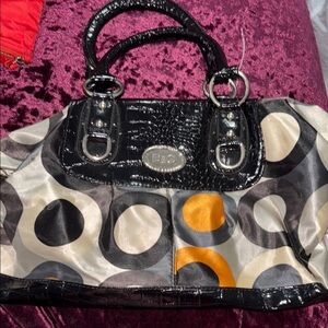 D&G Black and Multicolor Women's Bag